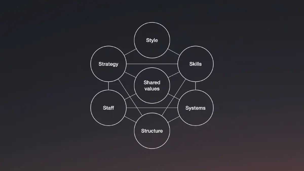 Redesign your leadership using McKinsey's 7-S framework